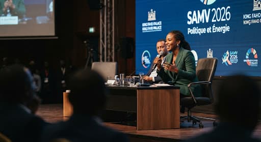 Panel institutionnel du SAMV 2026 — Politique et Énergie, King Fahd Palace
